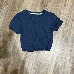 SO Navy Blue Casual Top